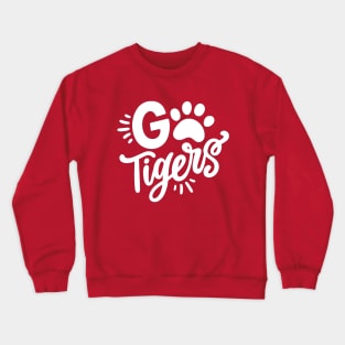 Football Go Tigers Crewneck Sweatshirt